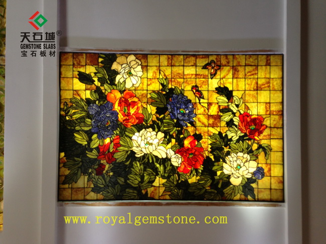 宝石背景墙系列24