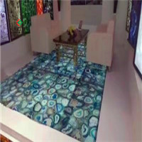 玛瑙透光地板砖